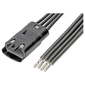 Molex zástrčkový konektor na kábel Počet pólov 4 Raster (rozteč): 2.5 mm 215313-1041 1 ks Single; 215313-1041
