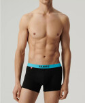 Boxerky Atlantic 5SMH-004/25 A'5 S-2XL zeleno-zeleno-modrá XXL
