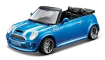 Bburago MINI COOPER S Cabriolet modrá metalíza 1:32