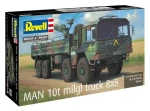 Revell Model nákladného auta MAN 10T Milgl 8x8