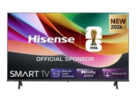 32" Hisense 32A4S čierna / HD / LED / HDMI / USB / LAN / Wi-Fi / Bluetooth / 12W repro (32A4S)