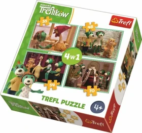 Trefl - Puzzle - Treflíci 4v1