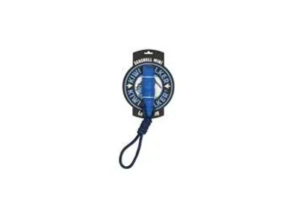 KIWI WALKER Morská mušľa modrá, 17 cm / Hračka pre psov / plávacie / TPR pena (TPR-845)