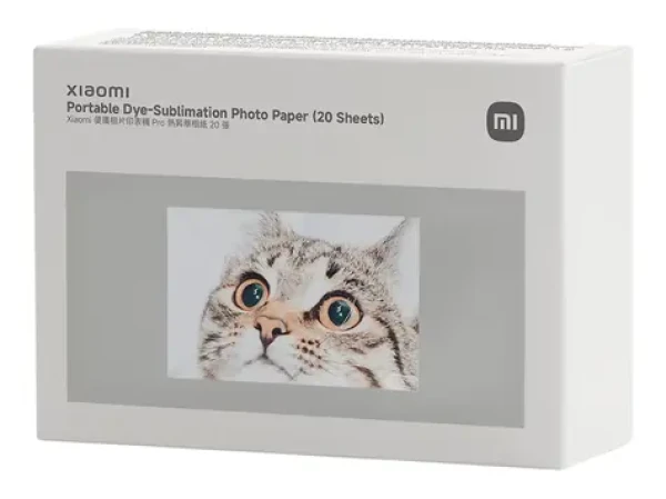 XIAOMI Dye-Sublimation fotopapier / Fotopapier / 20 listov (BHR082NGL)
