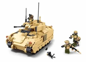 Sluban Army M38-B1363 Americký ľahký tank M3A3 Bradley