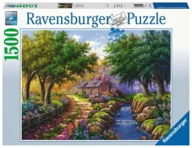 Ravensburger Chata pri rieke /1500 dielikov/ od 14 rokov