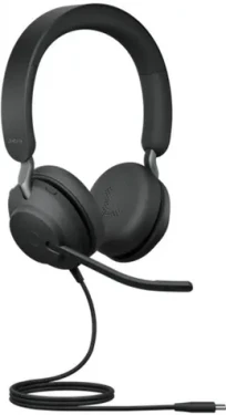 Jabra Evolve2 40 Stereo UC USB-A čierna / mono náhlavná súprava / mikrofón / USB-A (24089-989-999)