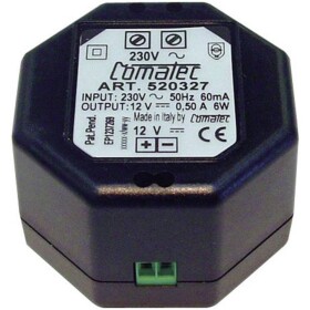 Comatec OT/0050.24/E sieťový adaptér / napájanie 24 V/DC 0.50 A 12 W; OT/0050.24/E