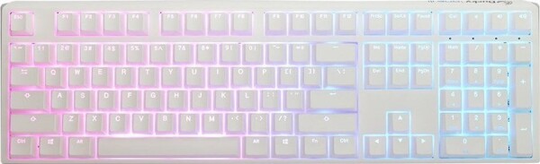 NoName Klawiatura gamingowa Ducky One 3 Aura White, RGB LED - MX-Brown (US)