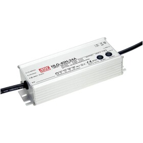 MEAN WELL HLG-40H-30A LED driver, napájací zdroj pre LED konštantné napätie, konštantný prúd 40 W 1.34 A 30 V/DC PFC spínacie obvod, ochrana proti prepätiu,; HLG-40H-30A