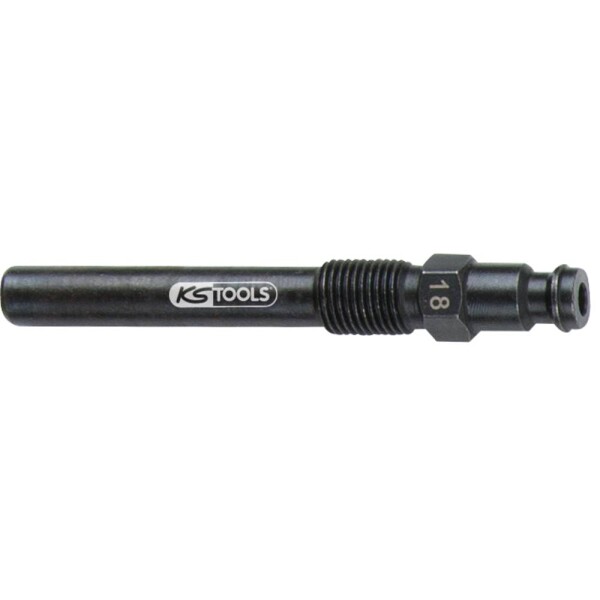 KS Tools 150.3678 Adaptér na žeraviace sviečky, M10x1,0 s vonkajším závitom, dĺžka 75 mm; 150.3678