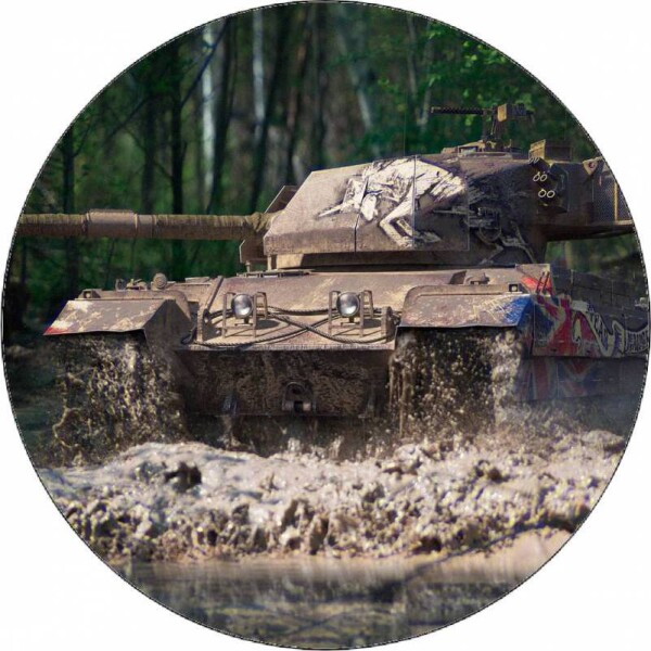 Jedlý papier World of Tank Caernarvon Action X 19,5 cm - Pictu Hap - Pictu Hap