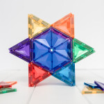 Connetix Connetix Tiles - Magnetická Stavebnica Dúhová XXL 212 ks