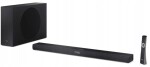 Sharp 2.1ch Ultra-slim Dolby Atmos/DTS Virtual: X Soundbar with Wireless Subwoofer | HT-SBW320 | 360 W | Bluetooth | Black | Wireless connection