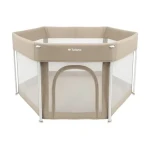 Tulano Cozy 30 Skladacia detská ohrádka 125 x 125 cm béžová (TN-COZY 30 BEIGE)