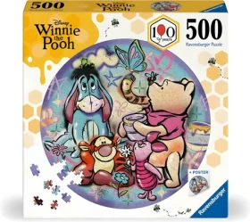 Ravensburger Okrúhle puzzle Medvedík Pú