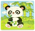 Orion Drevené puzzle Panda