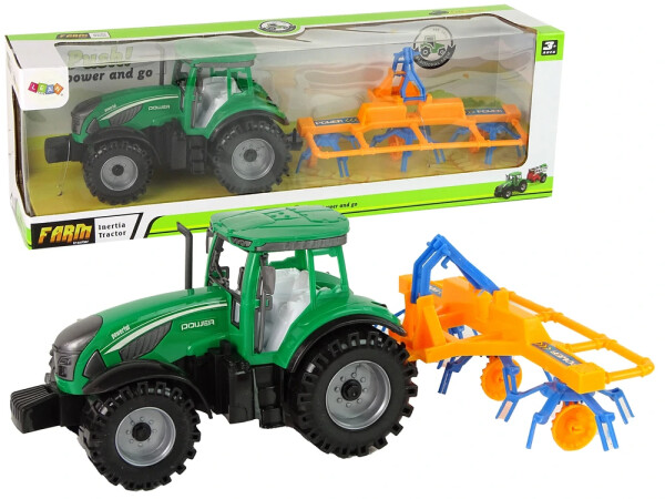 Mamido Zelený Traktor, Rake s Trecím Pohonom