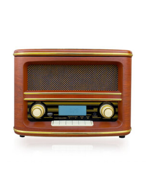 Orava RR-71 hnedá / Retro rádio / 4W / CD / AM / FM / AUX / Bluetooth / USB (RR-71)