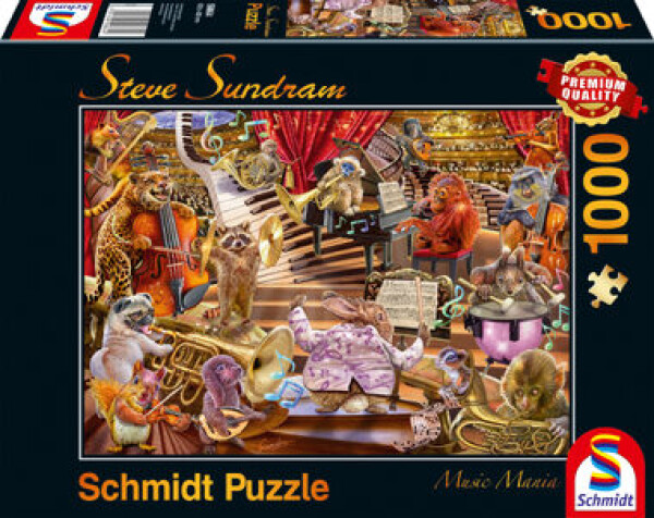 Schmidt Puzzle Hudobná mánia