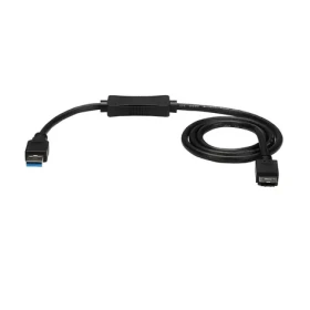 StarTech adaptérový kábel USB 3.0 na eSATA / Redukcia / 0,9 m / čierna (USB3S2ESATA3)