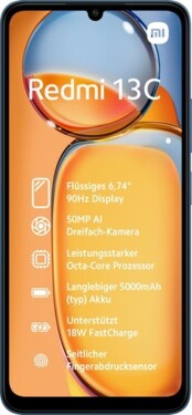 Xiaomi Xiaomi Redmi 13C Modrý