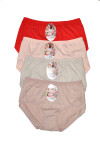 DC Girl nohavičky 22568/pattern.4 A'12 acrylic M-XL směs barev M/L/XL