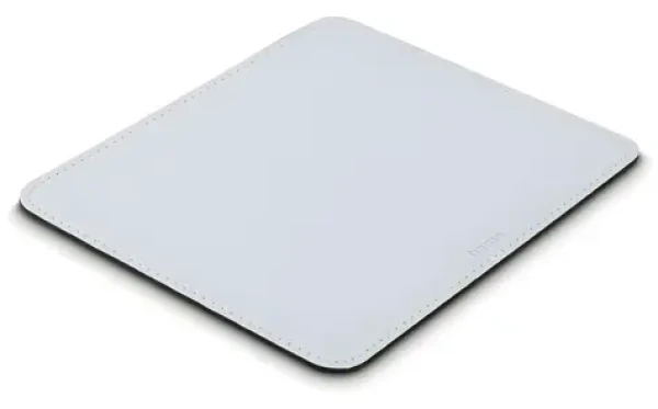 HAMA Vzhľad kože biela / Podložka pod myš / 220 × 180 mm / 3 mm
