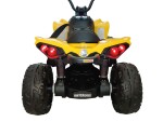 Mamido Detská elektrická štvorkolka Can-Am Renegade 180W 4x4 žltá