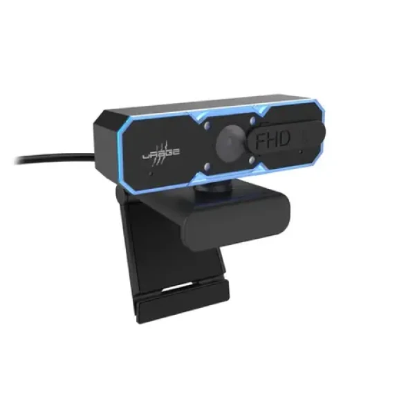 URage REC 900 FHD čierna / webkamera / 1920 x 1080 / 60 fps / LED osvetlenie / mikrofón / USB-C (186090)