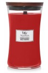 Woodwick Crimson Berries 609g - váza veľká / doba horenia: až 120h (5038581054889)