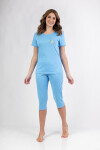 Regina 692 cr/r M-XL W25 dámske pyžamo zelená M
