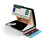 Kožená mini peňaženka Mondraghi Elegance Cut Olive