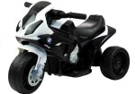 Mamido Detská elektrická motorka BMW S1000RR trojkolka čierna