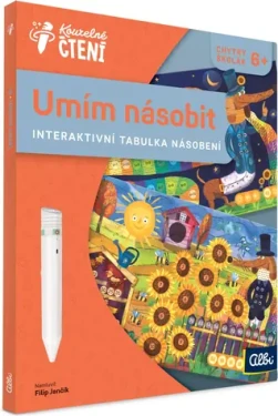 Albi Kúzelné čítanie - Kniha Viem násobiť