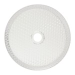 Umývadlo na dosku SAT Purity 36x36 cm číra bez otvoru pre batériu, bez prepadu SATGLA3636T SATGLA3636T