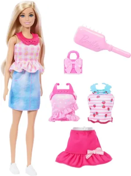Mattel Bábika Barbie Easy-To-Dress blondínka JMH18