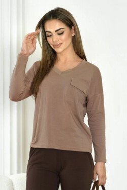MONIQUE BLOUSE cappuccino 40