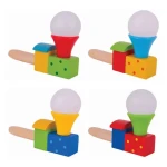 Bigjigs Toys Fúkanie lokomotíva s balónikom 1 ks