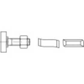 Alstertaler Schrauben & Präzisionsteile 1070219 T skrutka M16 50 mm 88938 nerezová ocel A4 10 ks; 1070219