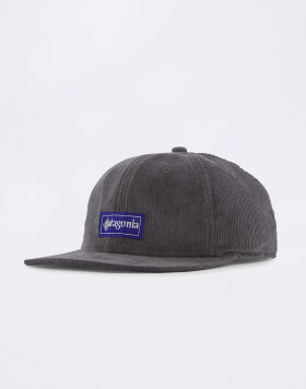 Patagonia Corduroy Cap Hut Tripper Label: Forge Grey