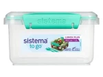 Sistema To Go Lunch PLUS Olovrantový box s príborom 1.2 l zelená (8592001428430)