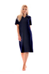 Dámske šaty s golierom Bari midnight - Vestis S
