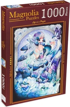 MAGNOLIA Puzzle Polnočná modrá