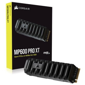 Corsair MP600 PRE XT 4TB / M.2 / NVMe PCIe 4.0 x4 / 3D TLC / R: 7100MBps / W: 6800MBps / MTBF 1.6mh / 5y (CSSD-F4000GBMP600PXT)