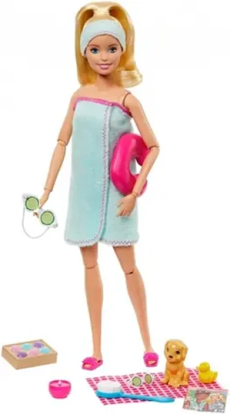 Mattel GJG55 Barbie Wellness - herný set s bábikou