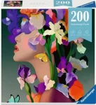 Ravensburger 120017813 Kvetinová hlava Iris 200 dielikov