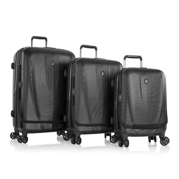 Heys Vantage Smart Luggage S,M,L Black – sada 3 kufrů