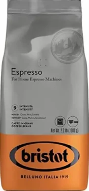 Bristot Espresso 1 kg / Zrnková káva / 40% Arabica amp; 60% Robusta (8001681011103)