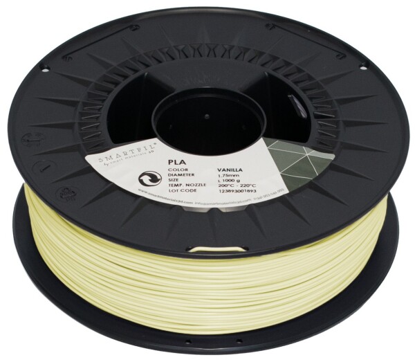 Smartfil PLA filament vanilkový 1,75 mm 1 kg